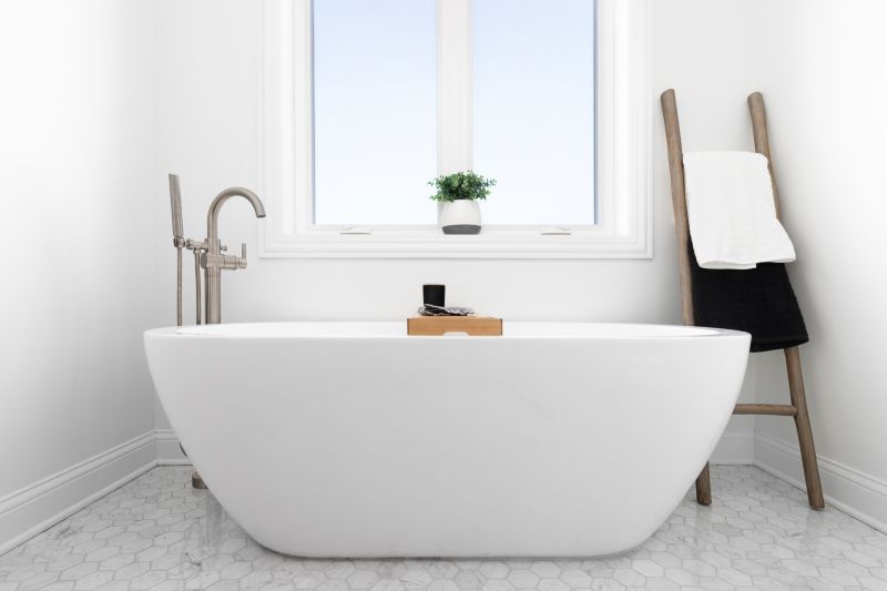 Elegant Bathtub Setup